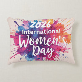 Almofada Decorativa International Women's Day 2026