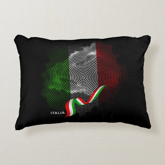 Almofada Decorativa Italian flag (Frente)
