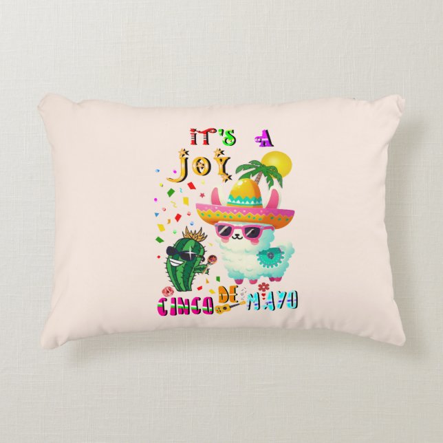Almofada Decorativa It's A Joy Cinco De Mayo (Frente)