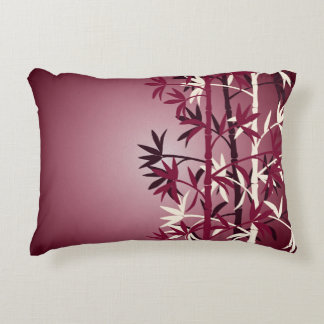 Almofada Decorativa Ivory bamboo burgundy