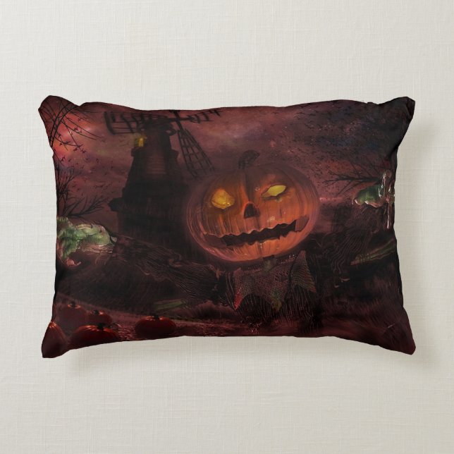 Almofada Decorativa Jack The Pumpkin Scarecrow (Frente)