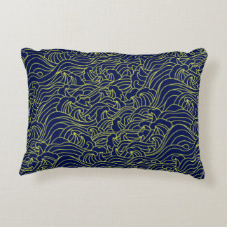 Almofada Decorativa Japanese Art Pattern Pillow