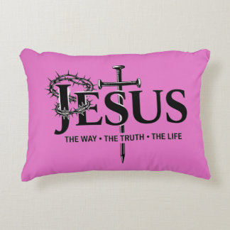 Almofada Decorativa Jesus the way, the truth, the life!