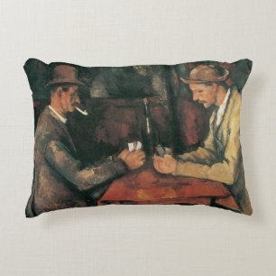 Almofada Decorativa Jogadores de Cartas de Paul Cezanne