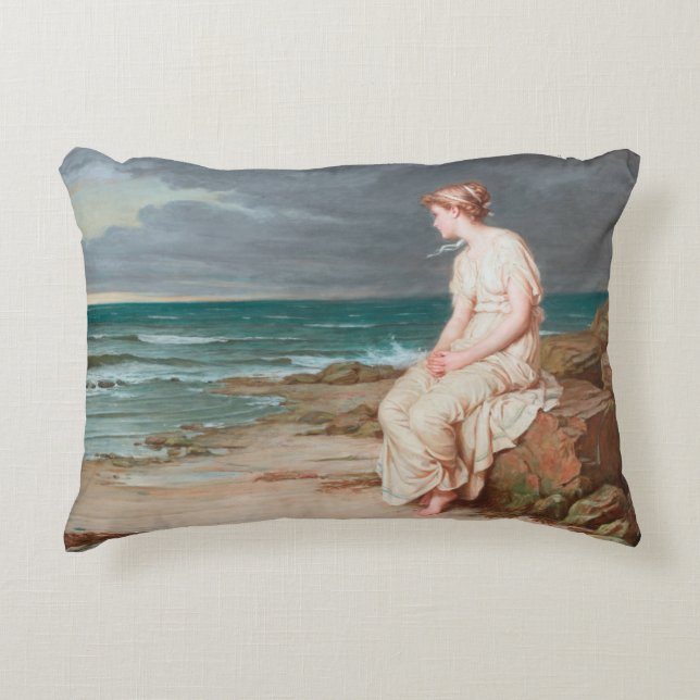 Almofada Decorativa John William Waterhouse - Miranda (Frente)