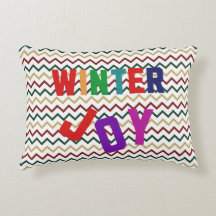 Joy de inverno - Letras Coloridas Cozinhas