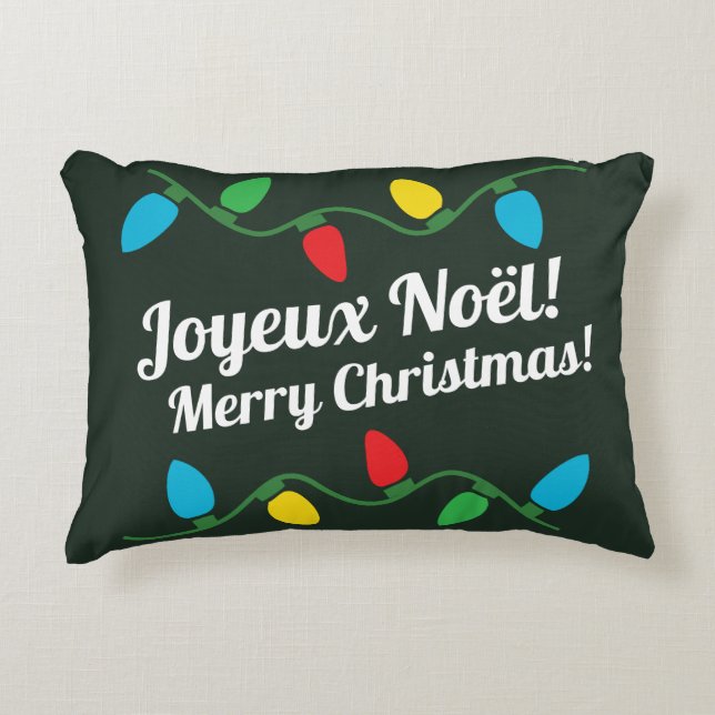 Almofada Decorativa Joyeux Noël (Frente)
