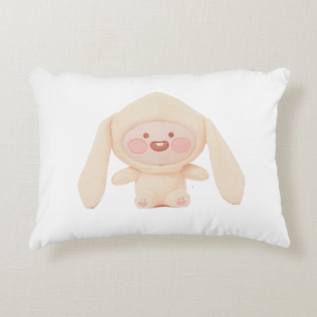 Almofada Decorativa KaKao Friends - Coelho Apeach (Frente)