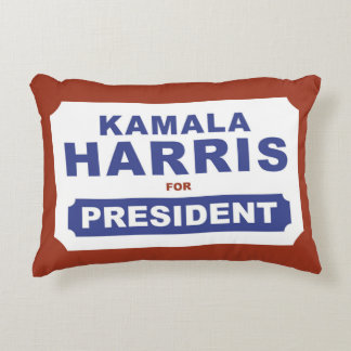 ALMOFADA DECORATIVA KAMALA HARRIS PARA PRESIDENTE!