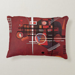 Almofada Decorativa Kandinsky - Vermelho nulo