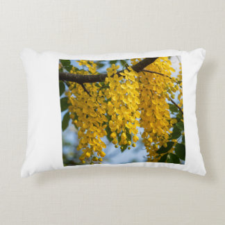 Almofada Decorativa Kanikonna Árvore de Chuva Dourada Botânica Única