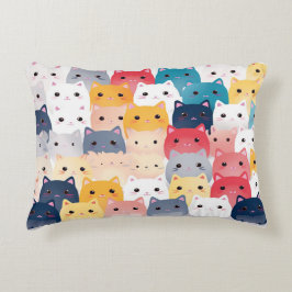 Almofada Decorativa Kawaii Cats