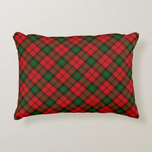 Almofada Decorativa Kerr tartan green xadrez vermelha