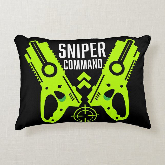 Almofada Decorativa Kids Toy Gun Battsniper (Frente)