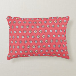 Almofada Decorativa KiniArt Floral Coral