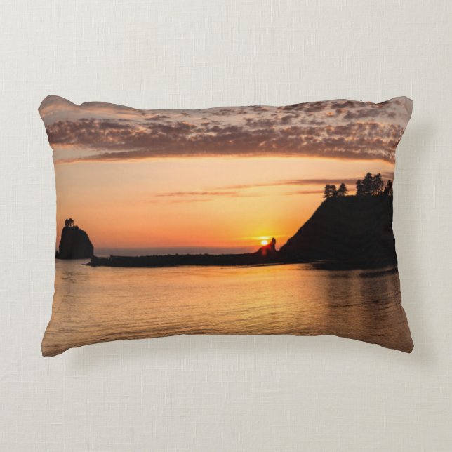Almofada Decorativa La Push, Washington. Panorama (Frente)