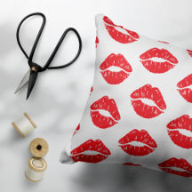 Lábios Vermelhos, Batom Vermelho, Beijo, Padrão De
