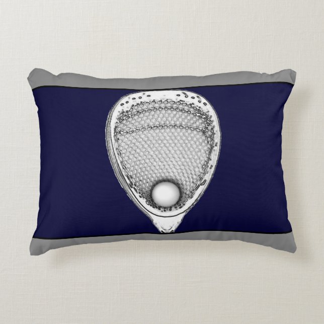 Almofada Decorativa Lacrosse Goalie (Frente)