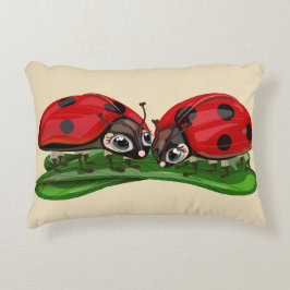 Almofada Decorativa Ladybugs 
