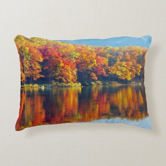 Almofada Decorativa Lago Autumn (Frente)