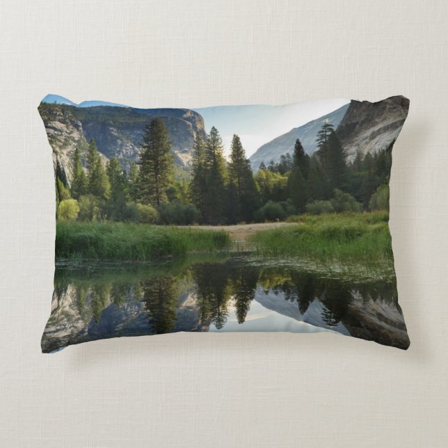 Almofada Decorativa Lago mirror, Yosemite (Frente)