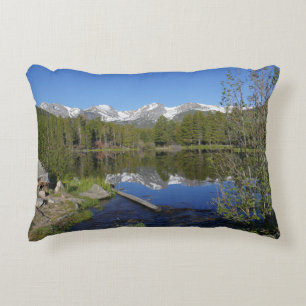 Almofada Decorativa Lago Sprague II no Parque Nacional Rocky Mountain
