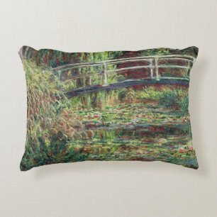 Almofada Decorativa Lagoa de Claude Monet Waterlily: Harmonia