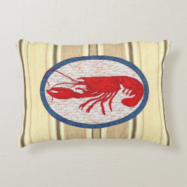 Almofada Decorativa Lagosta de Rock Grande
