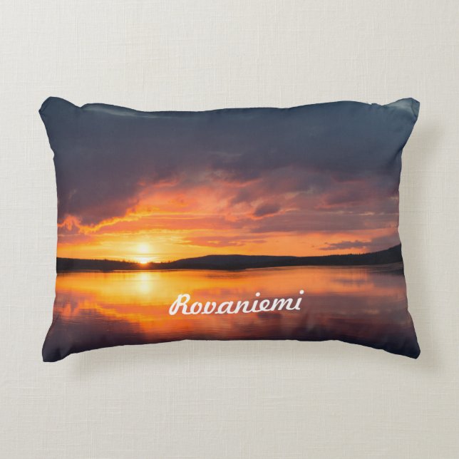 Almofada Decorativa Lapland Sunset (Frente)