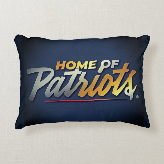 Almofada Decorativa Lar dos Patriotas (Frente)