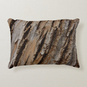 Almofada Decorativa Latido natural de árvore I, Abstrato natural de te