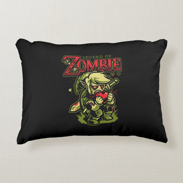 Almofada Decorativa Legenda De Zombie (Frente)