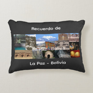 Almofada Decorativa Lembrança de La Paz Bolívia