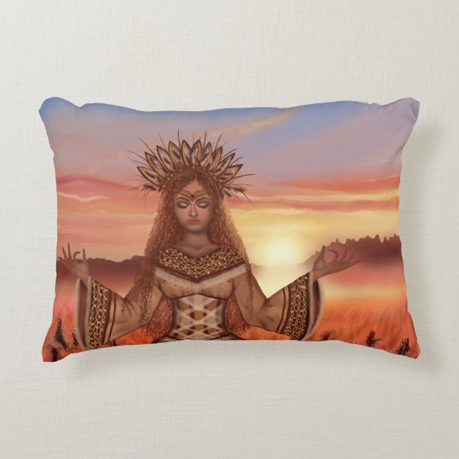 Almofada Decorativa Lenda eslava - Coleção de Verão (Frente)