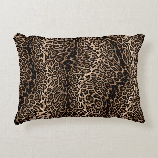 Almofada Decorativa Leopard Elegant print Cushion Set (Frente)