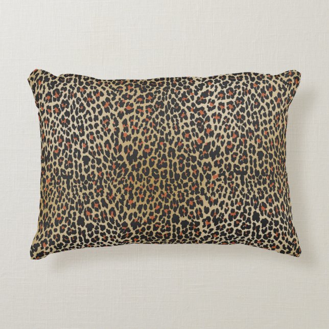 Almofada Decorativa Leopard Skin Impressão (Frente)