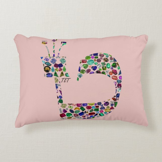 Almofada Decorativa Letra hebraica 'TET' (Frente)