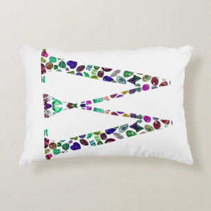 Almofada Decorativa Letra inicial W