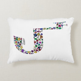 Almofada Decorativa Letra "LAMED"