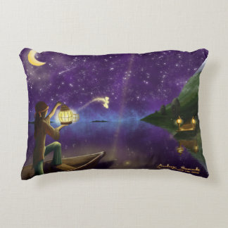 Almofada Decorativa Liberando o travesseiro feericamente