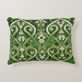 Almofada Decorativa Lilás-da-várzea venenoso art nouveau