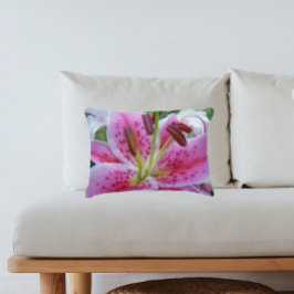 Almofada Decorativa Lily Floral - Stargazer Rosa