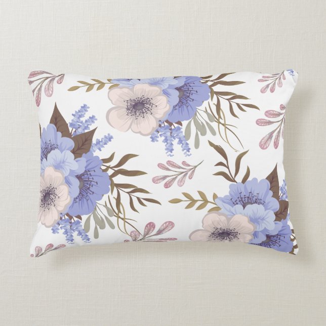 Almofada Decorativa Linda Flor Roxo (Frente)