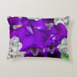 Almofada Decorativa Linda íris roxa