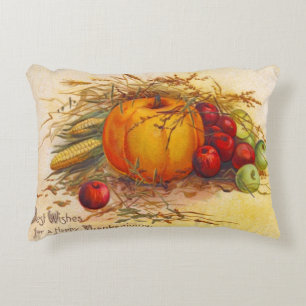 Almofada Decorativa Linda Rustic Vintage Feliz Ação de Graças