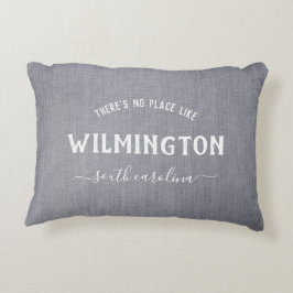 Almofada Decorativa Linen Russo Não há lugar como Casa