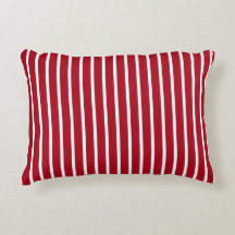 Listras Clássicas Vermelhas e Brancas