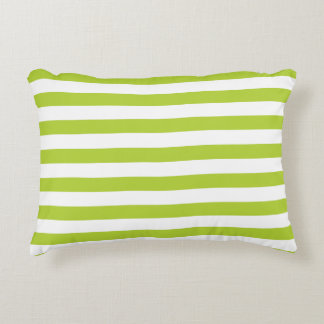 Almofada Decorativa Listras do verde limão
