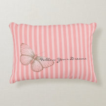 Listras Rosa com Borboleta