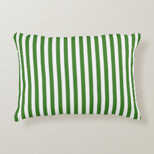 Almofada Decorativa Listras Verdes